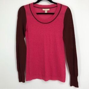 Banana Republic Italian Yarn Alpaca‎ Wool Sweater Pink Womens Size Small
